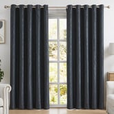 Filigree Thornton Swirl Room Darkening Eyelet Curtains