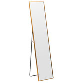 The Print Academy Halo Rectangular Metal Standing Mirror