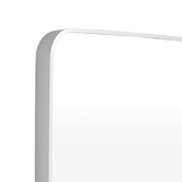 The Print Academy Halo Curve Rectangular Aluminium Wall Mirror
