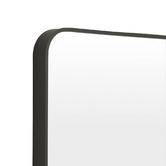 The Print Academy Halo Curve Square Aluminium Wall Mirror
