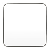 The Print Academy Halo Curve Square Aluminium Wall Mirror