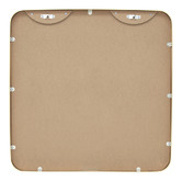 The Print Academy Halo Curve Square Aluminium Wall Mirror