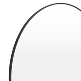 The Print Academy Poppy Round Metal Wall Mirror