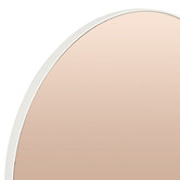 The Print Academy Tinted Rosie Round Wall Mirror