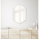 The Print Academy Cecil Hexagonal Wall Mirror