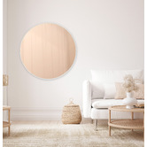 The Print Academy Tinted Rosie Round Wall Mirror