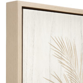 The Print Academy Palm I Wooden Framed 3D Wall Art
