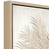 The Print Academy Palm II Wooden Framed 3D Wall Art