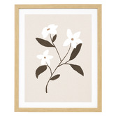The Print Academy Daisies In Bloom Framed Paper Print Wall Art