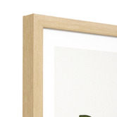 The Print Academy Orange Branch Framed Paper Print Wall Art
