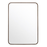 The Print Academy Halo Curve Rectangular Aluminium Wall Mirror