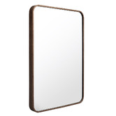 The Print Academy Halo Curve Rectangular Aluminium Wall Mirror