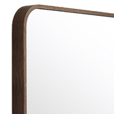 The Print Academy Halo Curve Rectangular Aluminium Wall Mirror