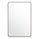 The Print Academy Halo Curve Rectangular Aluminium Wall Mirror