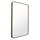 The Print Academy Halo Curve Rectangular Aluminium Wall Mirror