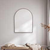 The Print Academy Halo Arched Wall Mirror