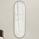 The Print Academy Halo Oval Full Length Wall Mirror