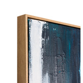The Print Academy Melina 1 Hand Painted Large Framed Canvas Wall Art