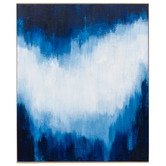 The Print Academy Mila 2 Hand Painted Framed Canvas Wall Art