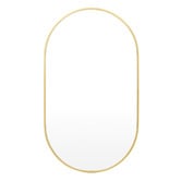The Print Academy Halo Oval Aluminium Wall Mirror