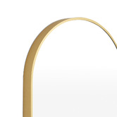 The Print Academy Halo Oval Aluminium Wall Mirror