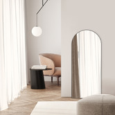 The Print Academy Halo Arch Aluminium Wall Mirror