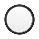 The Print Academy Charlie Round Wall Mirror