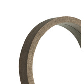 The Print Academy Charlie Round Wall Mirror