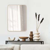 The Print Academy Halo Rectangle Wall Mirror