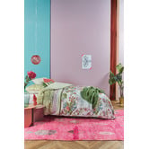 Oilily Line Flower Cotton Sateen Quilt Cover Set