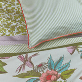 Oilily Line Flower Cotton Sateen Quilt Cover Set
