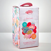 Oilily Pink Prom Flowers Cotton Single Quilt Cover Set