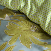 Oilily Green Melodi Cotton Quilt Cover Set