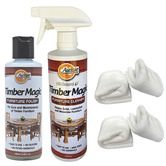 Aussie Furniture Care 6 Piece Timber Magic Furniture Cleaner &amp; Polish Set