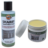 Aussie Furniture Care 2 Piece Shabby Wax &amp; Liquid Polish Set