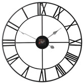 Toki Black Carl Wall Clock