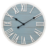 Toki 60cm Blue Belle Wall Clock
