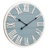 Toki 60cm Blue Belle Wall Clock