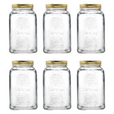 Pasabache Homemade 1500ml Glass Jar