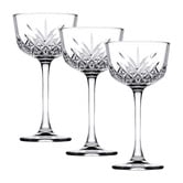 Pasabache 4 Piece Timeless 160ml Nick &amp; Nora Glass Set