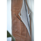 Time &amp; Tide Tan Cotton &amp; Leather Apron