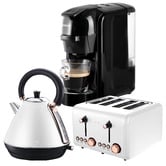 Utilia 3 Piece Xavier Toaster, Kettle &amp; Coffee Maker Set