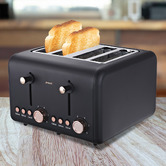 Utilia 3 Piece Xavier Toaster, Kettle &amp; Coffee Maker Set