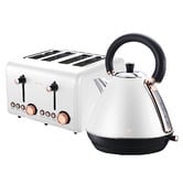 Utilia 2 Piece Xavier Kettle &amp; Toaster Set