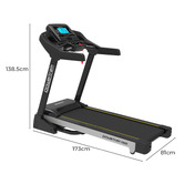 Utilia Lucas Steel Foldable Electric Treadmill