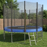 Utilia Kahuna Round Trampoline with Safety Net