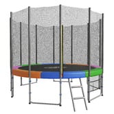 Utilia Kahuna Round Trampoline with Safety Net