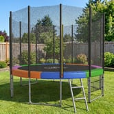 Utilia Kahuna Round Trampoline with Safety Net