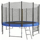 Utilia Kahuna Round Trampoline with Safety Net