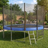Utilia Kahuna Round Trampoline with Safety Net